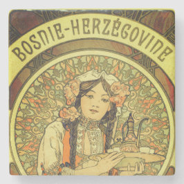 Bosnia and Herzegovina by Alphonse Mucha 1900 Stenunderlägg