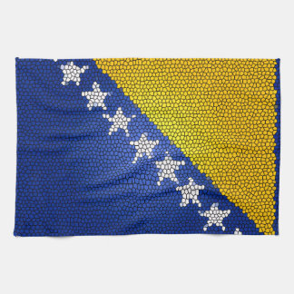 Bosnia and Herzegovina Flag Artistic Kitchen Decor Kökshandduk