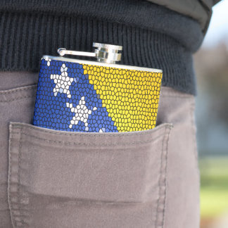 Bosnia and Herzegovina Flag Patriotic Design Fickplunta