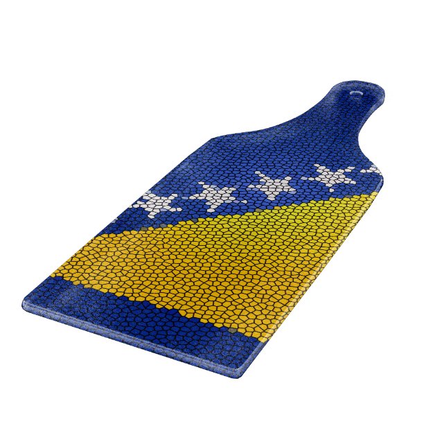 Bosnia and Herzegovina Flag Patriotic Kitchen Deco (Hörn)