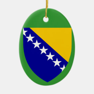 BOSNIA*-, keramisk julprydnad Julgransprydnad Keramik