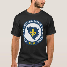 Bosnian lily t shirt
