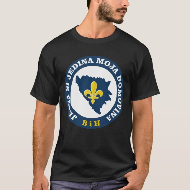 Bosnian lily t shirt (Framsida)