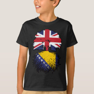 Bosnien, brittiskt Storbritannien, Storbritannien, T Shirt