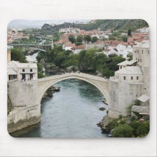 Bosnien-Hercegovina - Mostar. Gamla bron Musmatta