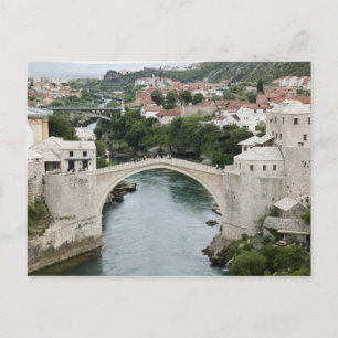 Bosnien-Hercegovina - Mostar. Gamla bron Vykort