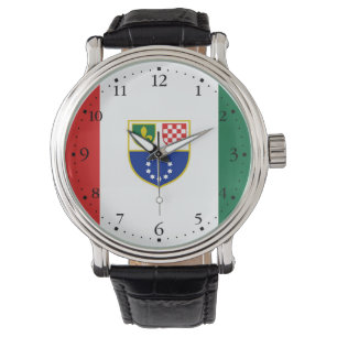 Bosnien Hercegovinas federationflagga Armbandsur