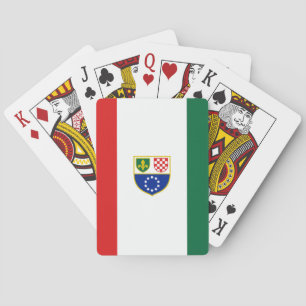 Bosnien Hercegovinas federationsflagga Casinokort
