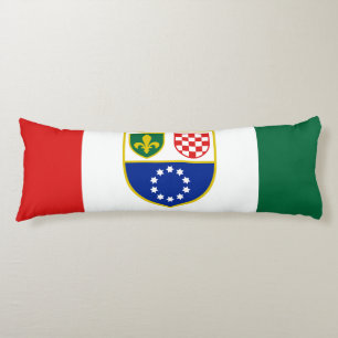 Bosnien Hercegovinas federationsflagga Kroppskudde