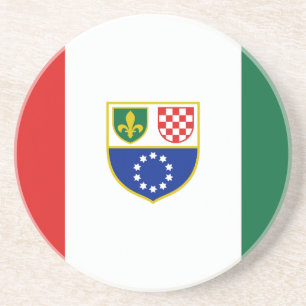 Bosnien Hercegovinas federationsflagga Underlägg