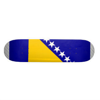 Bosnien - herzegovina flagga skateboard bräda 20 cm