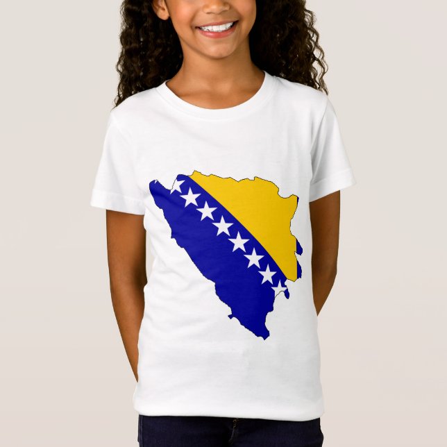 Bosnien - i naturlig storlek herzegovina t-shirt (Framsida)