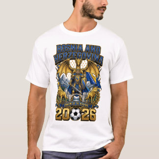 Bosnien och Hercegovina 2026 Fan T-Shirt