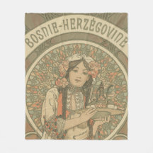 Bosnien och Hercegovina av Alphonse Mucha (1900)