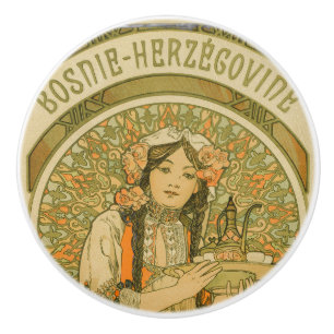 Bosnien och Hercegovina av Alphonse Mucha (1900) Knopp