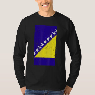 Bosnien och Hercegovina Balkan Sarajevo Distress T Shirt