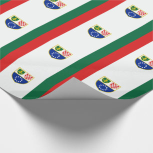 Bosnien och Hercegovina Federation Flagga Presentpapper