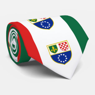 Bosnien och Hercegovina Federation Flagga Slips