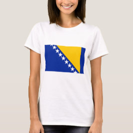 Bosnien och Hercegovina Flagga All‑Over Print T Shirt