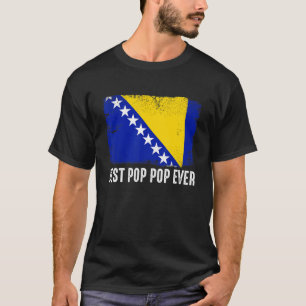 Bosnien och Hercegovina - Flagga bästa popup någon T Shirt