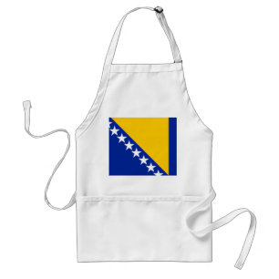 Bosnien och Hercegovina-Flagga Förkläde