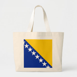 Bosnien och Hercegovina Flagga Jumbo Tygkasse