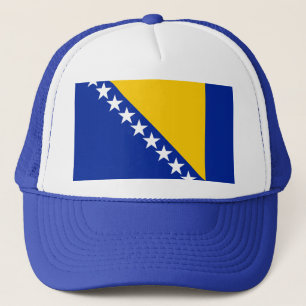 Bosnien och Hercegovina-Flagga Keps