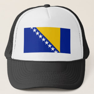Bosnien och Hercegovina-Flagga Keps