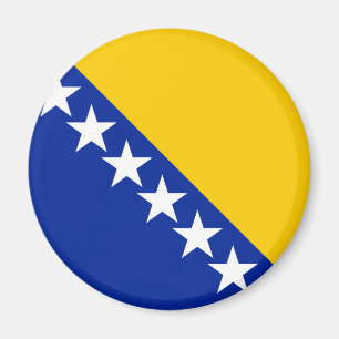Bosnien och Hercegovina flagga Magnet