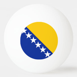 Bosnien och Hercegovina-Flagga Pingisboll