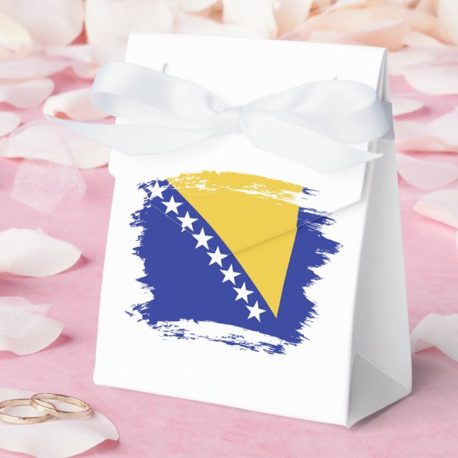 Bosnien och Hercegovina-flagga Presentaskar (Bröllop)