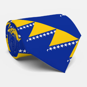 Bosnien och Hercegovina-Flagga Slips