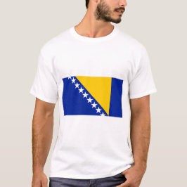 Bosnien och Hercegovina-Flagga T Shirt