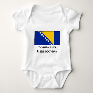 Bosnien och Hercegovina-Flagga T Shirt