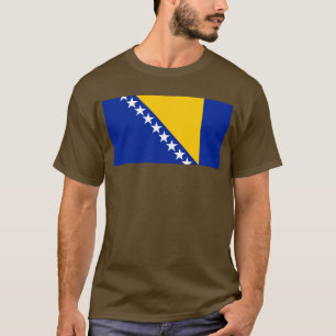 Bosnien och Hercegovina Flagga T-Shirt   Bosnier