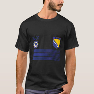 Bosnien och Hercegovina Football Jersey 2020 B&H S T Shirt