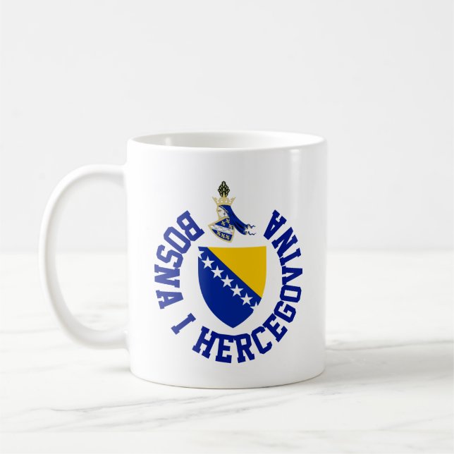 Bosnien och Hercegovina Kaffemugg (Vänster)