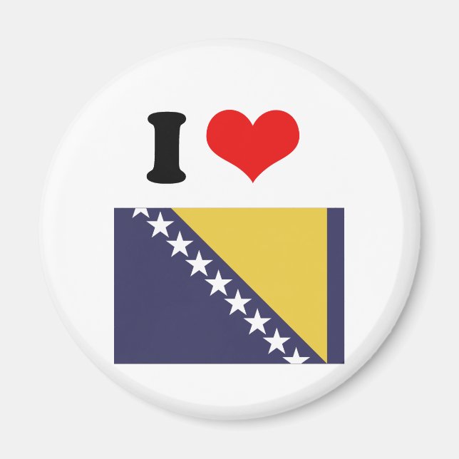 Bosnien och Hercegovina Magnet (Framsidan)