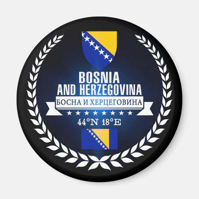 Bosnien och Hercegovina Magnet (Framsidan)