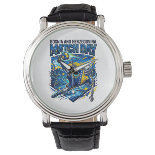 Bosnien och Hercegovina Match Day Skeleton Striker Armbandsur