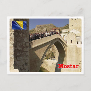 Bosnien och Hercegovina - Mostar - Stari Most - Vykort