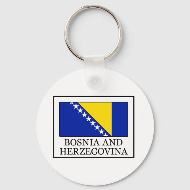 Bosnien och Hercegovina Nyckelring (Framsida)