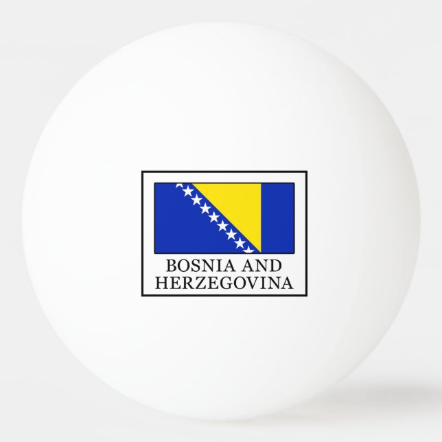 Bosnien och Hercegovina Pingisboll (Framsidan)