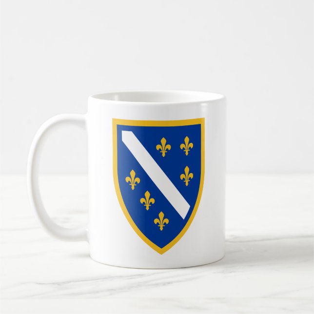 Bosnien och Hercegovina statsvapen Patriotisk mugg (Vänster)