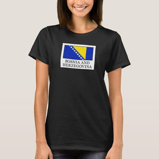Bosnien och Hercegovina T-shirt (Framsida)