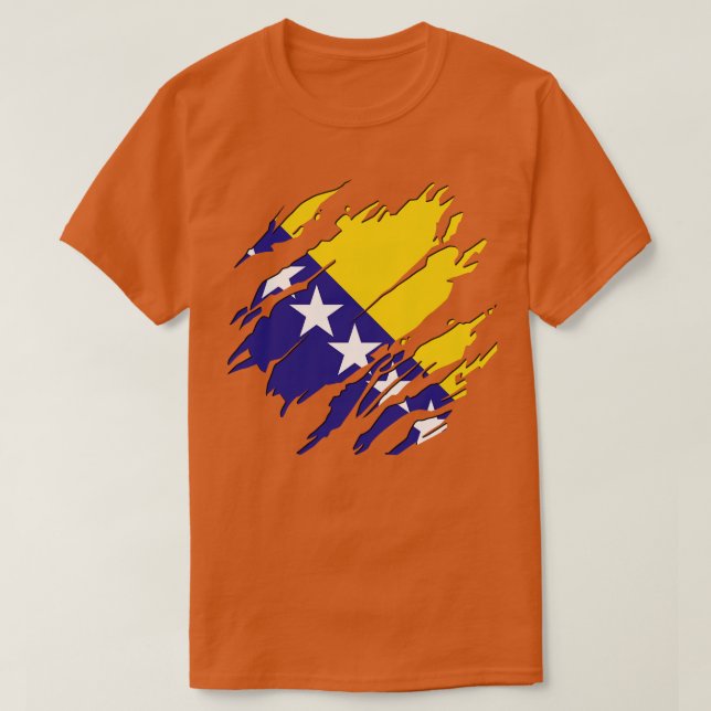 Bosnien och Hercegovina T Shirt (Design framsida)