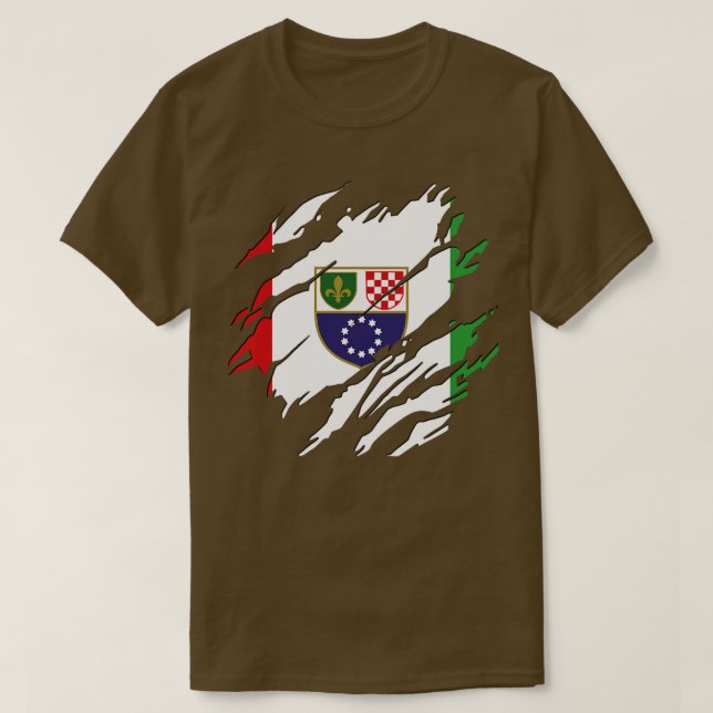 Bosnien och Hercegovina T Shirt (Design framsida)