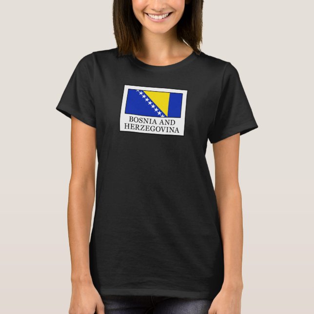 Bosnien och Hercegovina Tee Shirt (Framsida)
