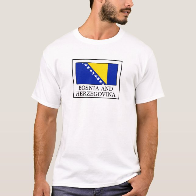 Bosnien och Hercegovina Tee Shirt (Framsida)