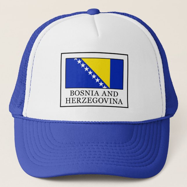 Bosnien och Hercegovina Truckerkeps (Framsida)